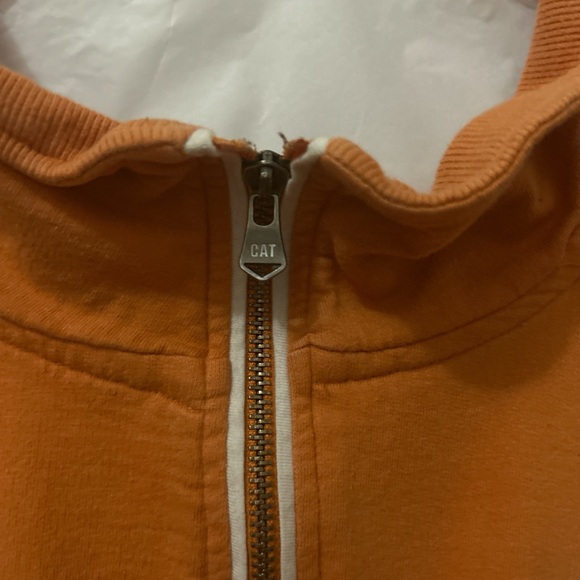 Vintage construction zip up sweatshirt - Picture 3 of 5